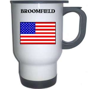  US Flag   Broomfield, Colorado (CO) White Stainless Steel 