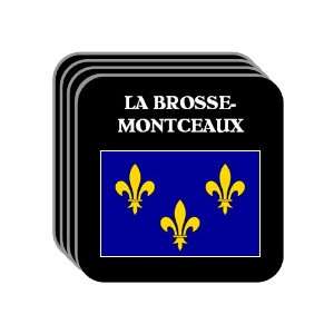 Ile de France   LA BROSSE MONTCEAUX Set of 4 Mini Mousepad Coasters