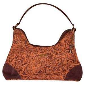  Orange Arabesque Designed Bag Collection   Hobo Bag 