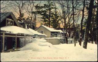 Sylvan Beach, N.Y., Park Avenue, Winter View (1910s)  