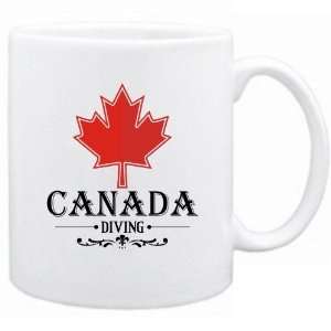  New  Maple / Canada Diving  Mug Sports