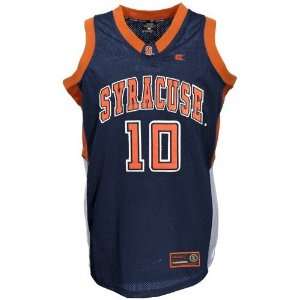  Syracuse Orange #10 Navy Blue Youth End Line Basketball Jersey 