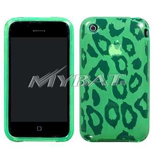  iPhone 3G, iPhone 3G S, Dr Green Leopard Skin Candy Skin Cover 