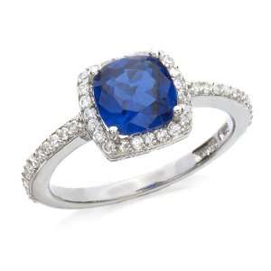 SYNTHETIC SAPPHIRE RING