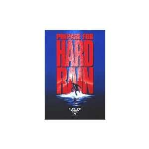  Hard Rain Original Movie Poster, 27 x 40 (1998)