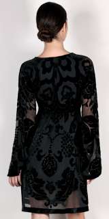   Velvet Dress XS 0 2 4 UK 4 6 8 NWT Sweet Surrender Black Beaded  