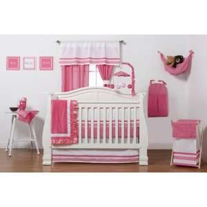 Simplicity Hot Pink 10 Pc Crib Bedding Set Pink Baby