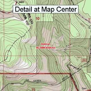   Map   Holman, New Mexico (Folded/Waterproof)