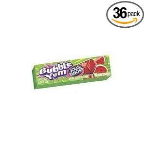 Bubble Yum Jolly Rancher Gum, Watermelon, 1.41 Ounce Boxes (Pack of 36 