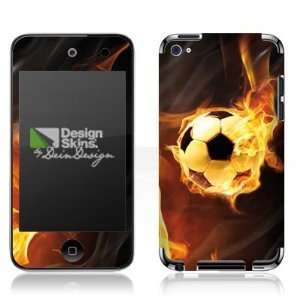   iPod Touch 4tn Generation   Burning Soccer Design Folie Electronics