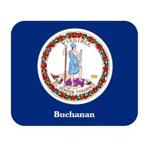  US State Flag   Buchanan, Virginia (VA) Mouse Pad 