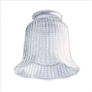  Westinghouse 81468   2 1/4 Fitter Clear Beaded Shade 