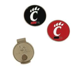  Cincinnati Bearcats NCAA Hat Clip & Ball Marker Sports 