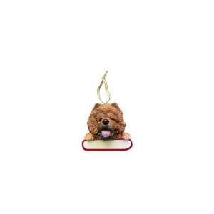 Chow Dog Christmas Ornament