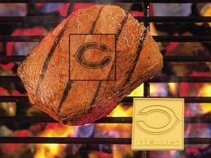 Chicago Bears NFL Logo BBQ Grill Meat Branding Iron  