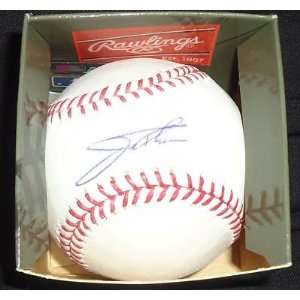 Signed Jim Thome Baseball   OML * * W COA  Sports 