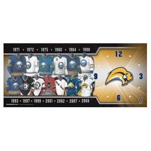  Buffalo Sabres Uniform History Clock