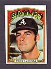 1972 Tony LaRussa Braves and world champingship manager 451  