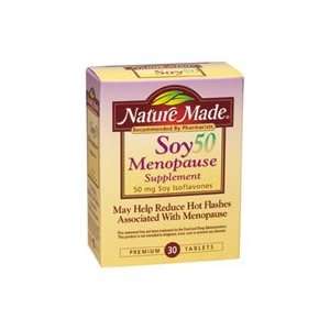  Nature Made Soy Menopause Supplement 30 ea Health 