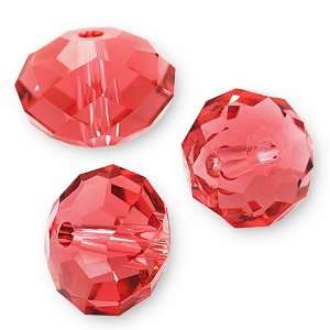  20 pcs Swarovski Crystal 5040 Rondelle 4mm Padparadscha 