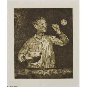   Edouard Manet   24 x 28 inches   Lenfant aux bulle