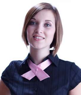  Swagger & Swoon Ladies Pink Cross Over Bow Tie Clothing
