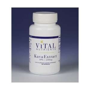  Kava Extract 30% Kavalactones 250mg 60 Caps Health 