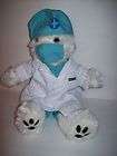 Bear Factory White Plush Surgeon MD Be