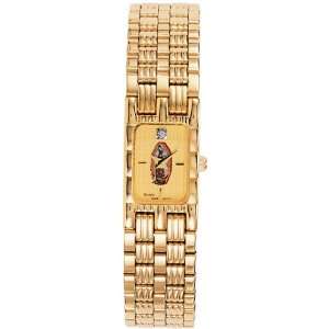  Bulova Ladies Gold Tone Watch with Virgin Mary (Guadalupe 
