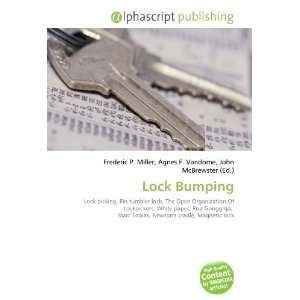  Lock Bumping (9786133605503) Books