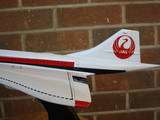 Japan Airlines CONCORDE Model Aircraft Airplane Wood JAL 日本航空 