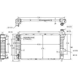  Modine 1488 Radiator Automotive