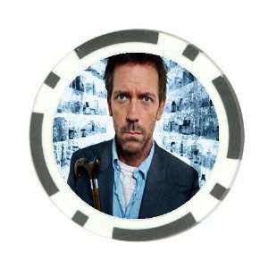   Chip Card Guard Casino Play House MD Hugh Laurie TV Show Movie Serie