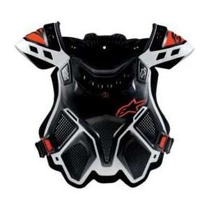 ALPINESTARS A 10 BIONIC NECK SUPPORT CHEST PROTECTOR   BLACK & RED 