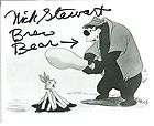 NICK STEWART BRER BEAR SONG OF THE SOUTH WALT DISNEY SIGNED 