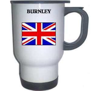  UK/England   BURNLEY White Stainless Steel Mug 