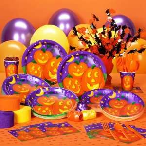  BuySeasons Pumpkin Cheer Halloween Deluxe Party Kit (50 