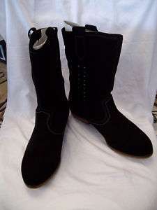 Sporto New Womens Boots Black Bridget 7.5 M Shoes  