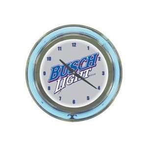  Busch Light Beer Neon Clock 18