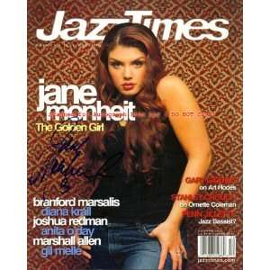    JANE MONHEIT Autographed Signed JAZZ Magazine UACC 