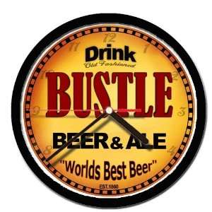  BUSTLE beer and ale cerveza wall clock 