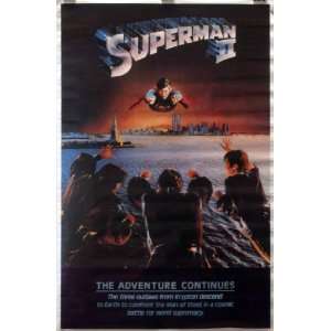  Superman II 23x35 Movie Poster 1980 Christopher Reeve 