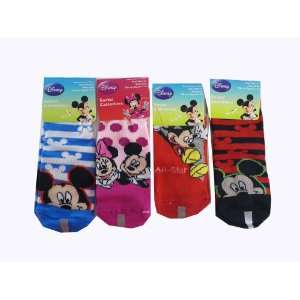   Mouse Socks   Kids Novelty Socks ( 3 Pair ) Size 4 6 Toys & Games