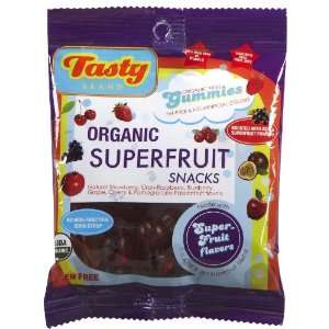  Tasty Brand Organic Fruit Snacks Superfruit   2.75 oz 