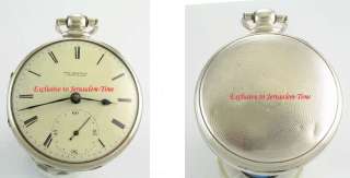 Mint Silver Fusee Sully Escapment Pocket Watch 1820  
