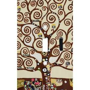  Klimt Tree of Life Decorative Light Switch Cover Plate 