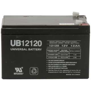 Universal D5744ALT5 UB12120 Sealed Lead Acid Battery   Kit  