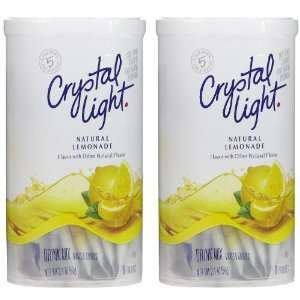 Crystal Light Lemonade Drink Mix, 2.1 oz, Makes 8 qt, 2 pk  