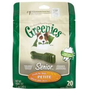  Greenies Senior Treat   Pak   Petite Dog   12 oz (Quantity 