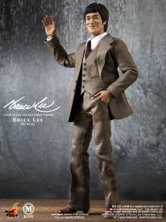 scale HOT TOYS MIS 11 BRUCE LEE IN SUIT Version BOX SET  